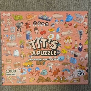 TIT'S A Puzzle - Pink Adult 1000-Piece Jigsaw